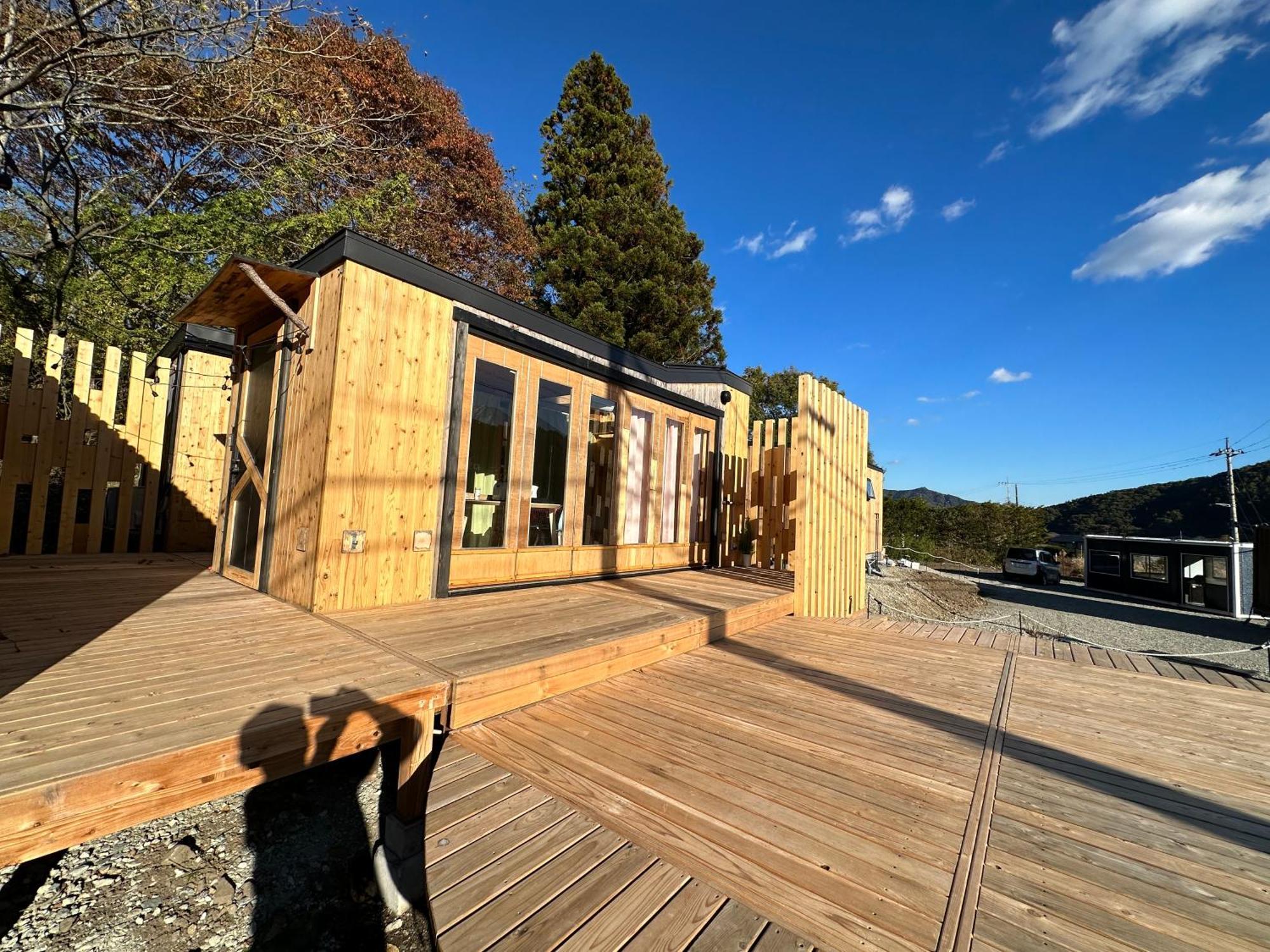 Fuji Dome Glamping Hotel ฟูจิคาวากุจิโกะ ภายนอก รูปภาพ