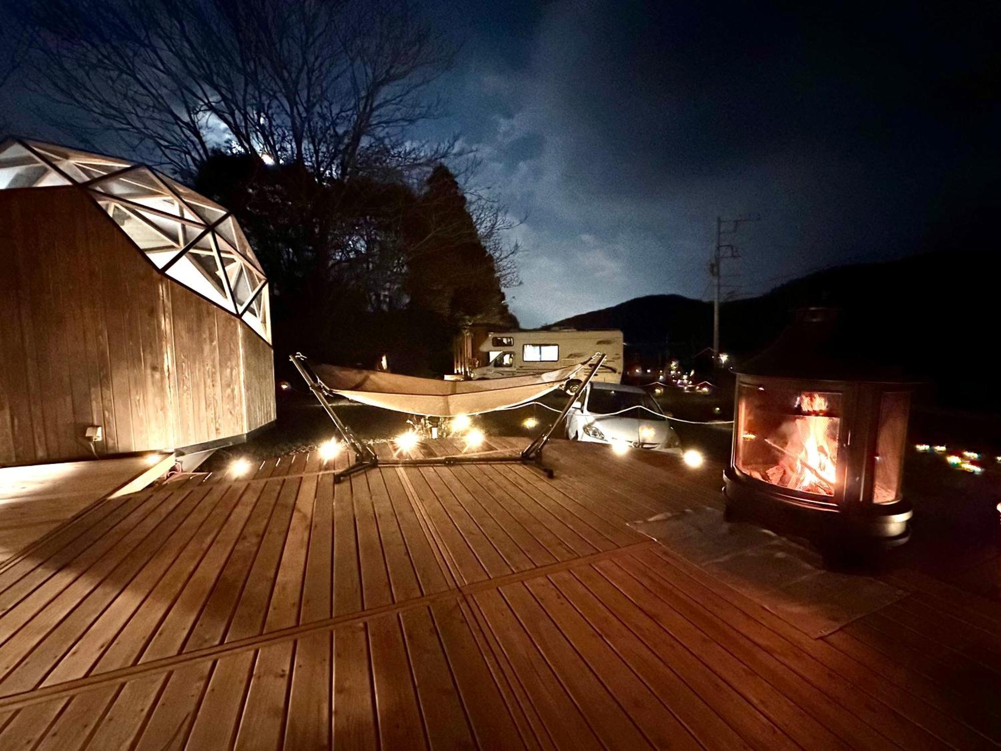 Fuji Dome Glamping Hotel ฟูจิคาวากุจิโกะ ภายนอก รูปภาพ