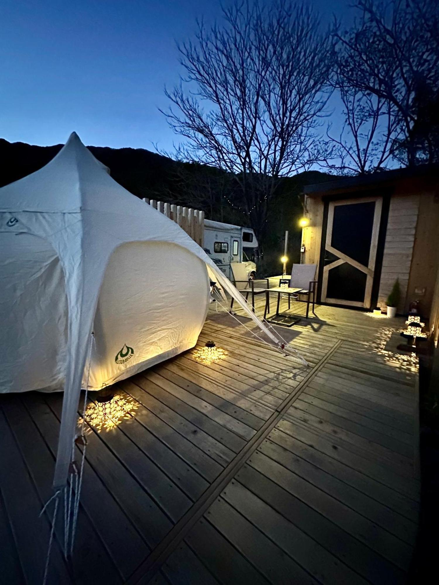 Fuji Dome Glamping Hotel ฟูจิคาวากุจิโกะ ภายนอก รูปภาพ