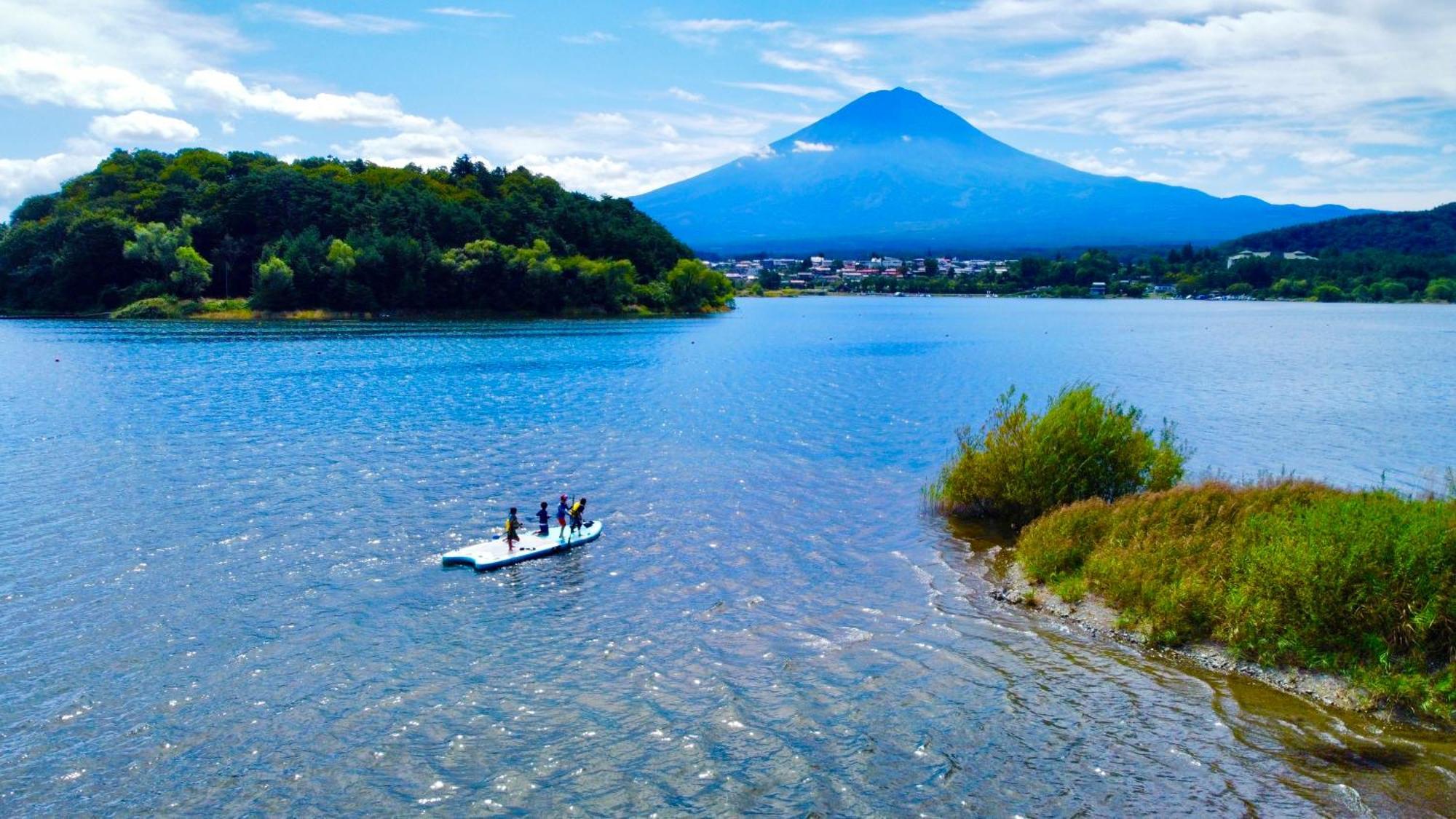 Fuji Dome Glamping Hotel ฟูจิคาวากุจิโกะ ภายนอก รูปภาพ